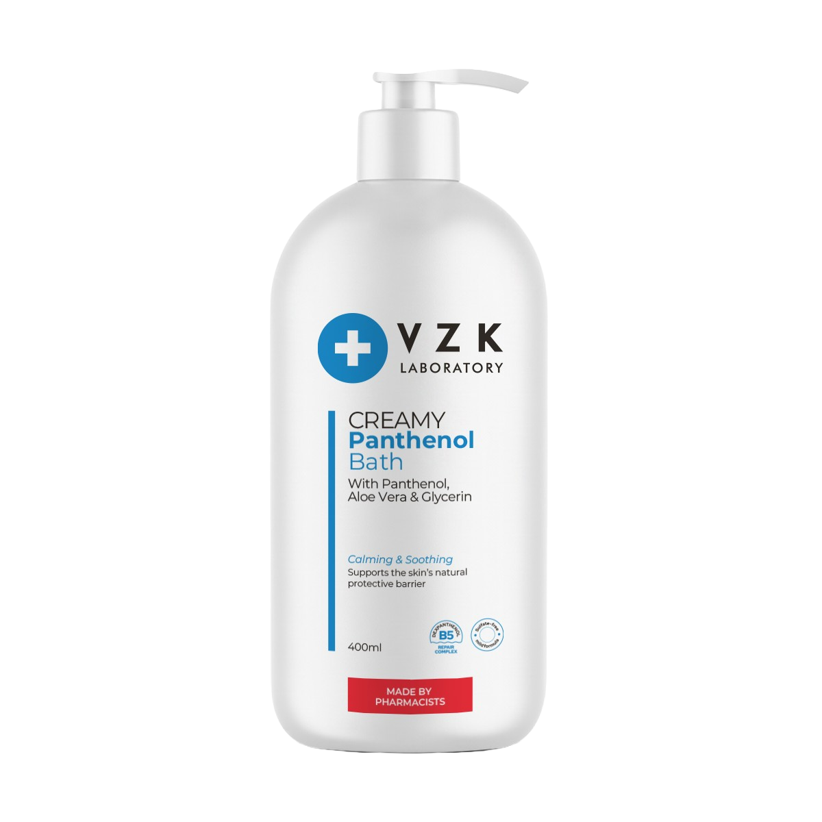 vzk panthenol creamy bath