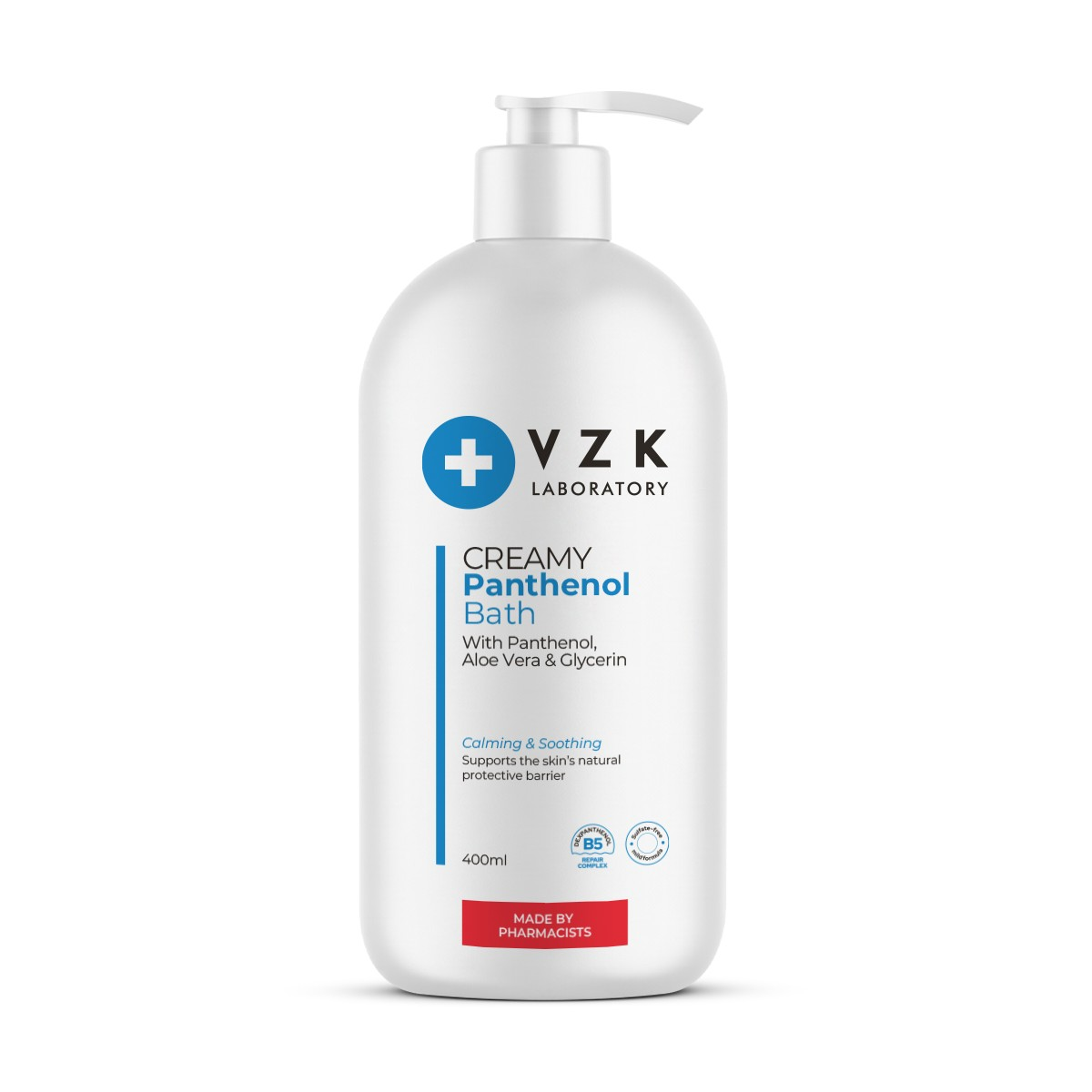 vzk panthenol creamy bath 400 ml