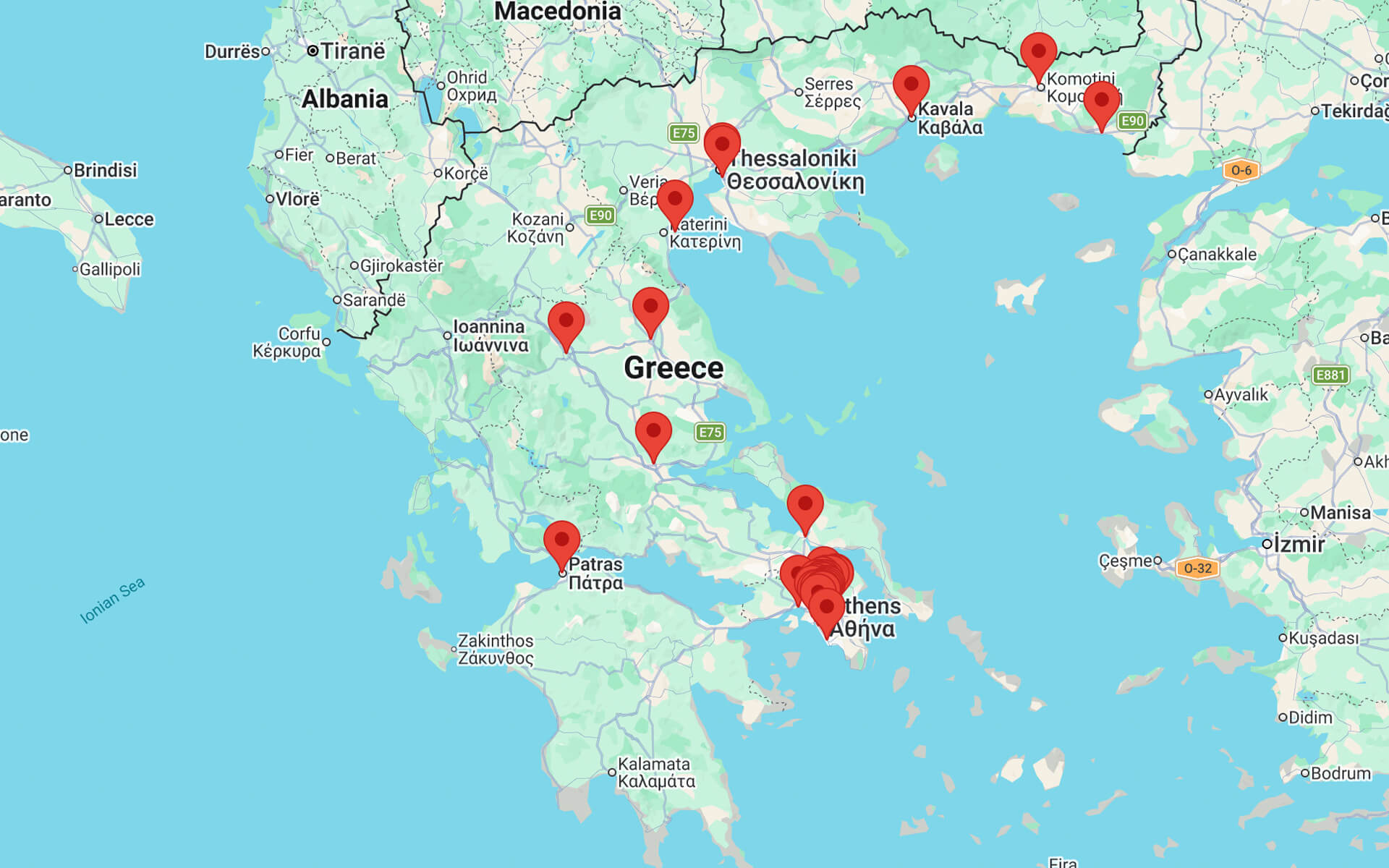 vzk stores locations in greece